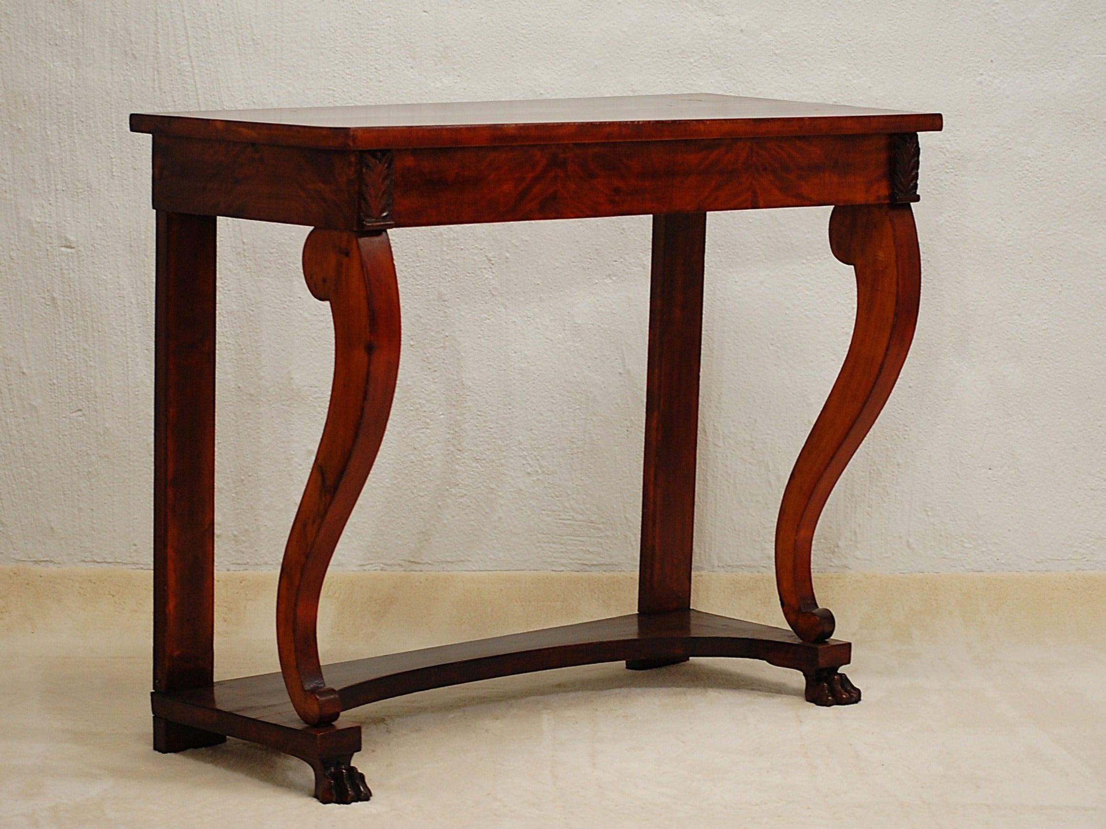 Empire / biedermeier iso sivupöytä 1900-alku