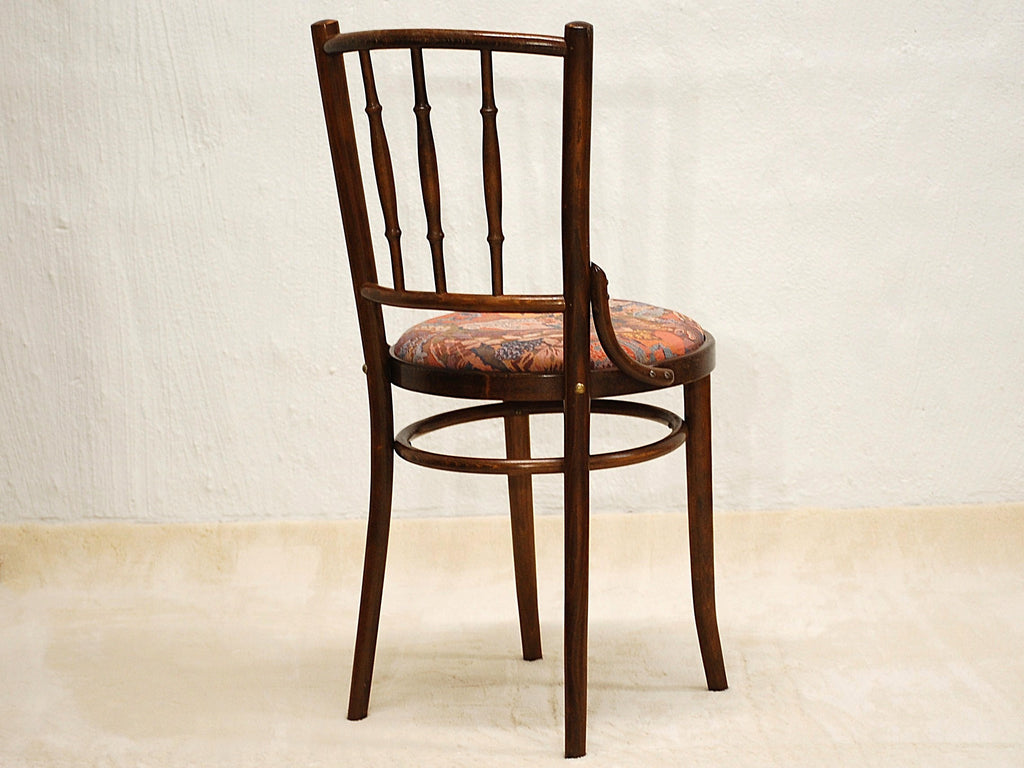 Thonet henkinen 60-70-luvun verhoiltu pinnatuoli (2kpl)